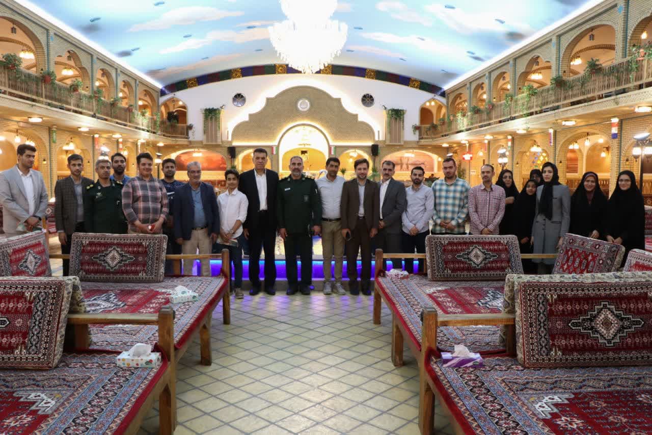 گزارش تصویری حضور رئیس سازمان بسیج رسانه استان اصفهان در شهرستان آران و بیدگل